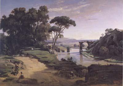 Jean Baptiste Camille  Corot Le pont d'Auguste a Narni (mk11) China oil painting art